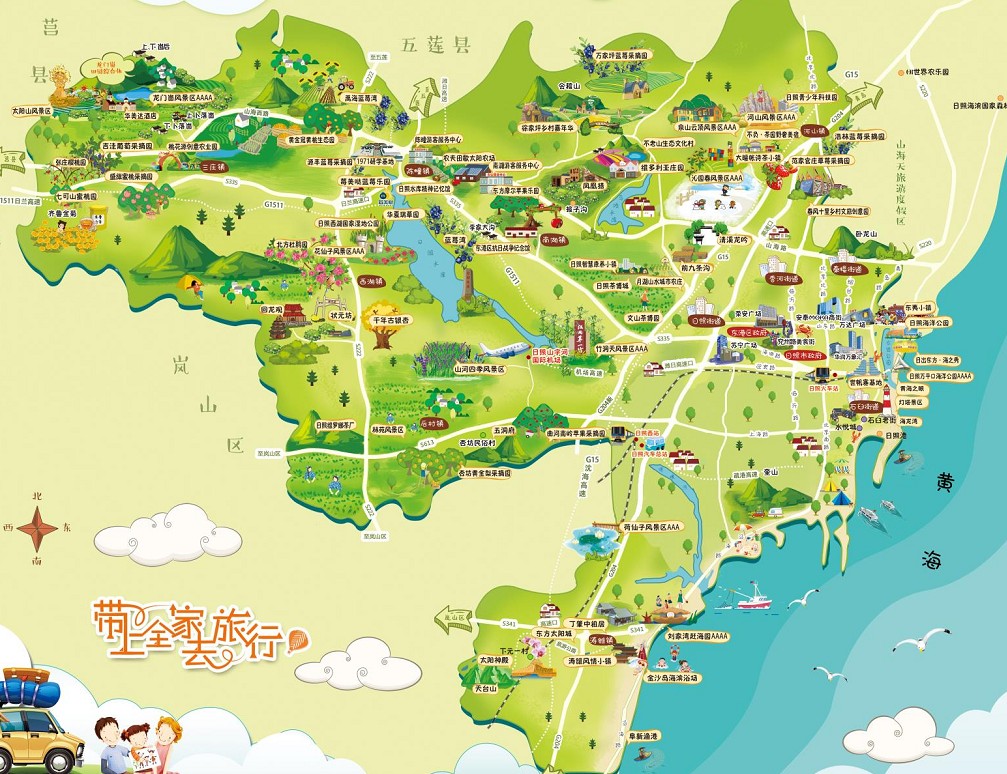 桃城景区使用手绘地图给景区能带来什么好处？